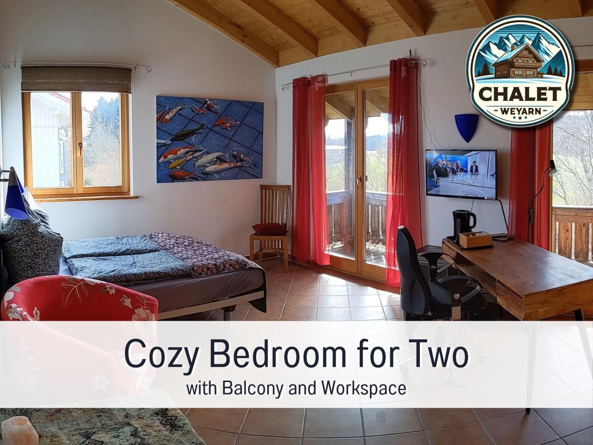 Chalet Weyarn - Doppelzimmer Mit Gartenblick Dış mekan fotoğraf