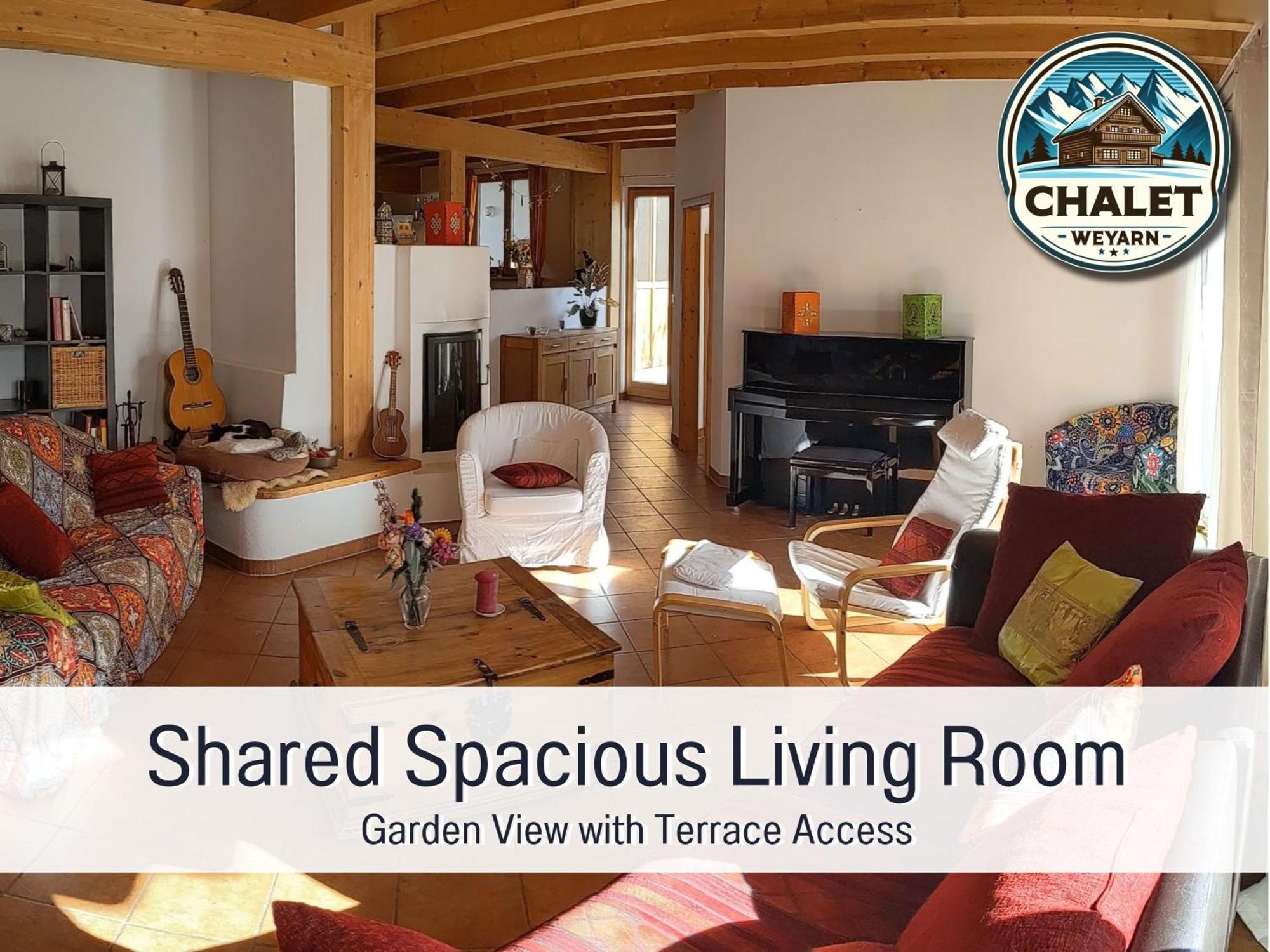 Chalet Weyarn - Doppelzimmer Mit Gartenblick Dış mekan fotoğraf