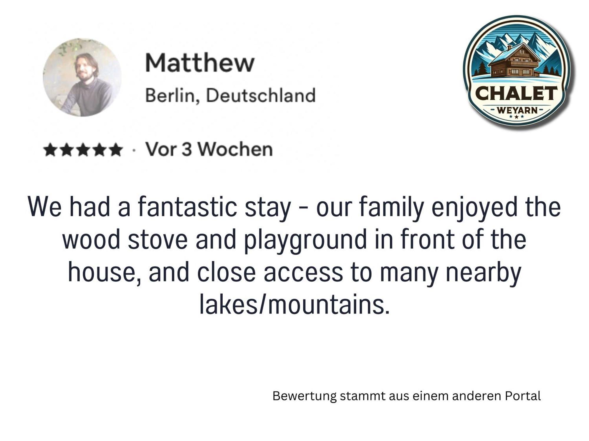 Chalet Weyarn - Doppelzimmer Mit Gartenblick Dış mekan fotoğraf