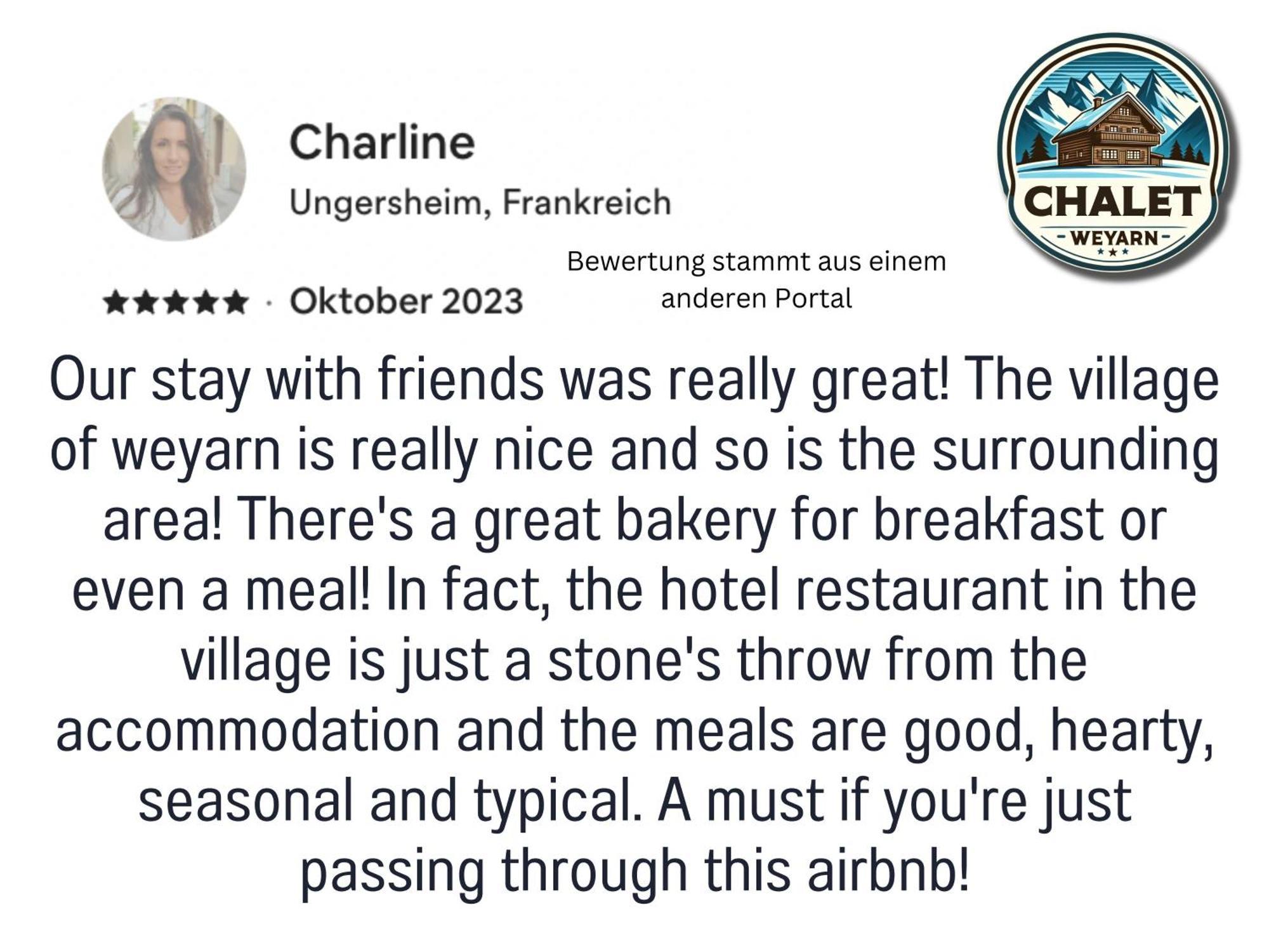 Chalet Weyarn - Doppelzimmer Mit Gartenblick Dış mekan fotoğraf