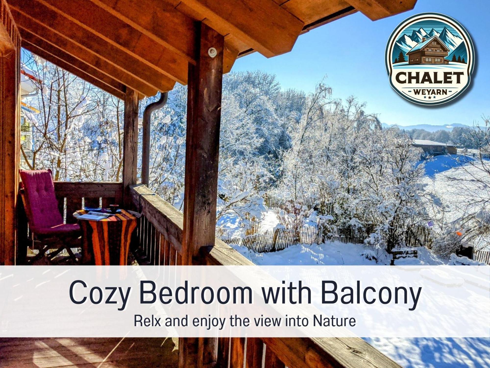 Chalet Weyarn - Doppelzimmer Mit Gartenblick Dış mekan fotoğraf