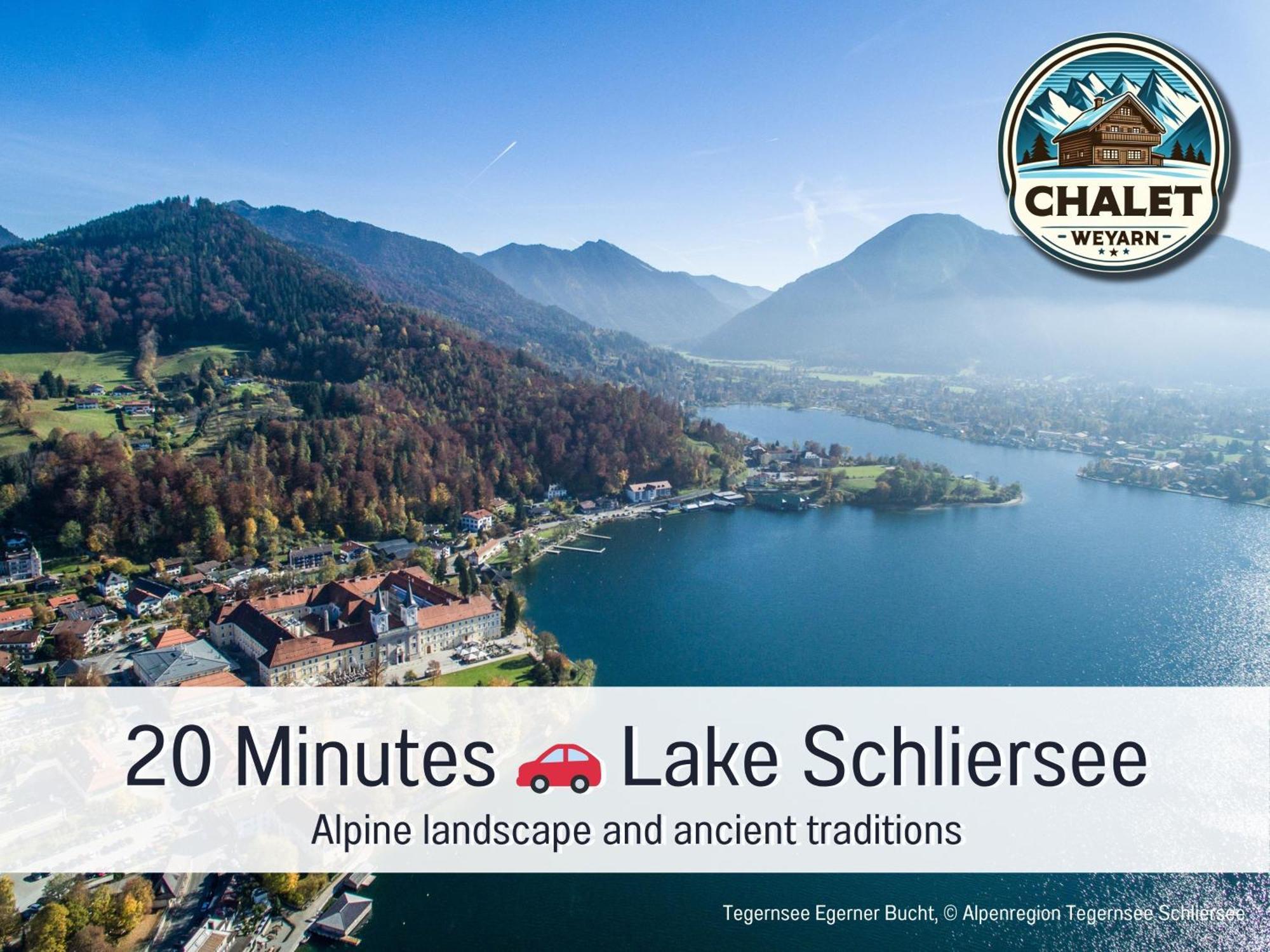 Chalet Weyarn - Doppelzimmer Mit Gartenblick Dış mekan fotoğraf