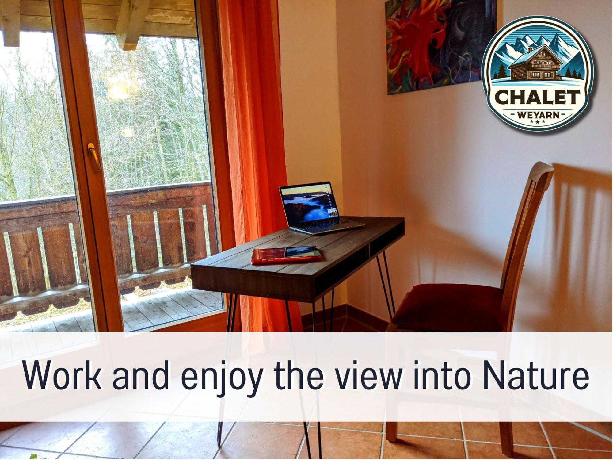 Chalet Weyarn - Doppelzimmer Mit Gartenblick Dış mekan fotoğraf