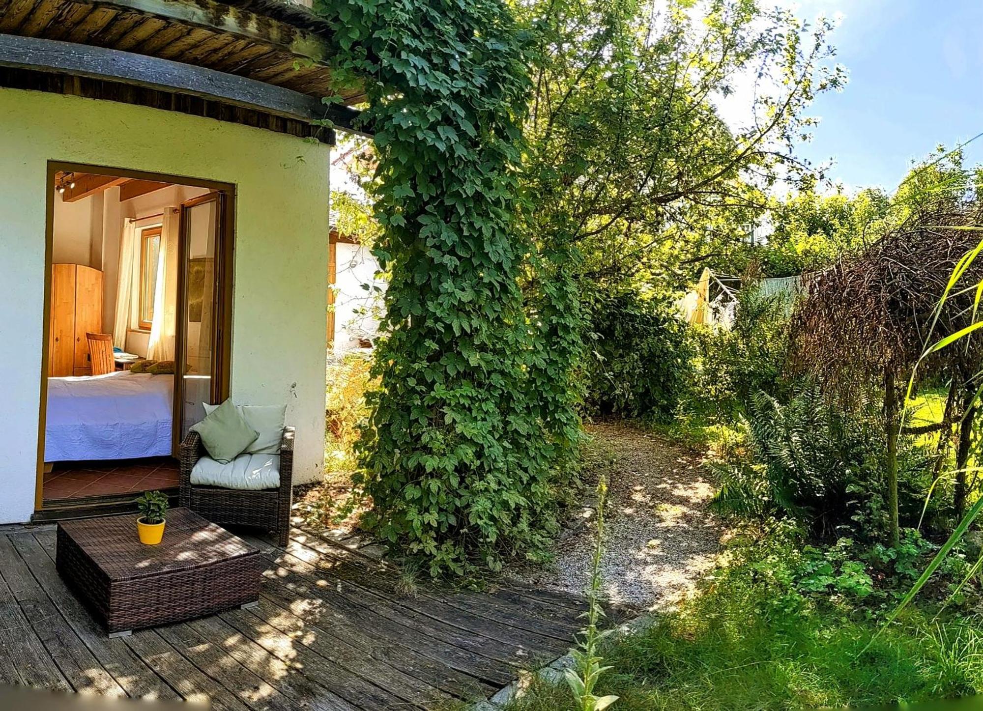 Chalet Weyarn - Doppelzimmer Mit Gartenblick Dış mekan fotoğraf